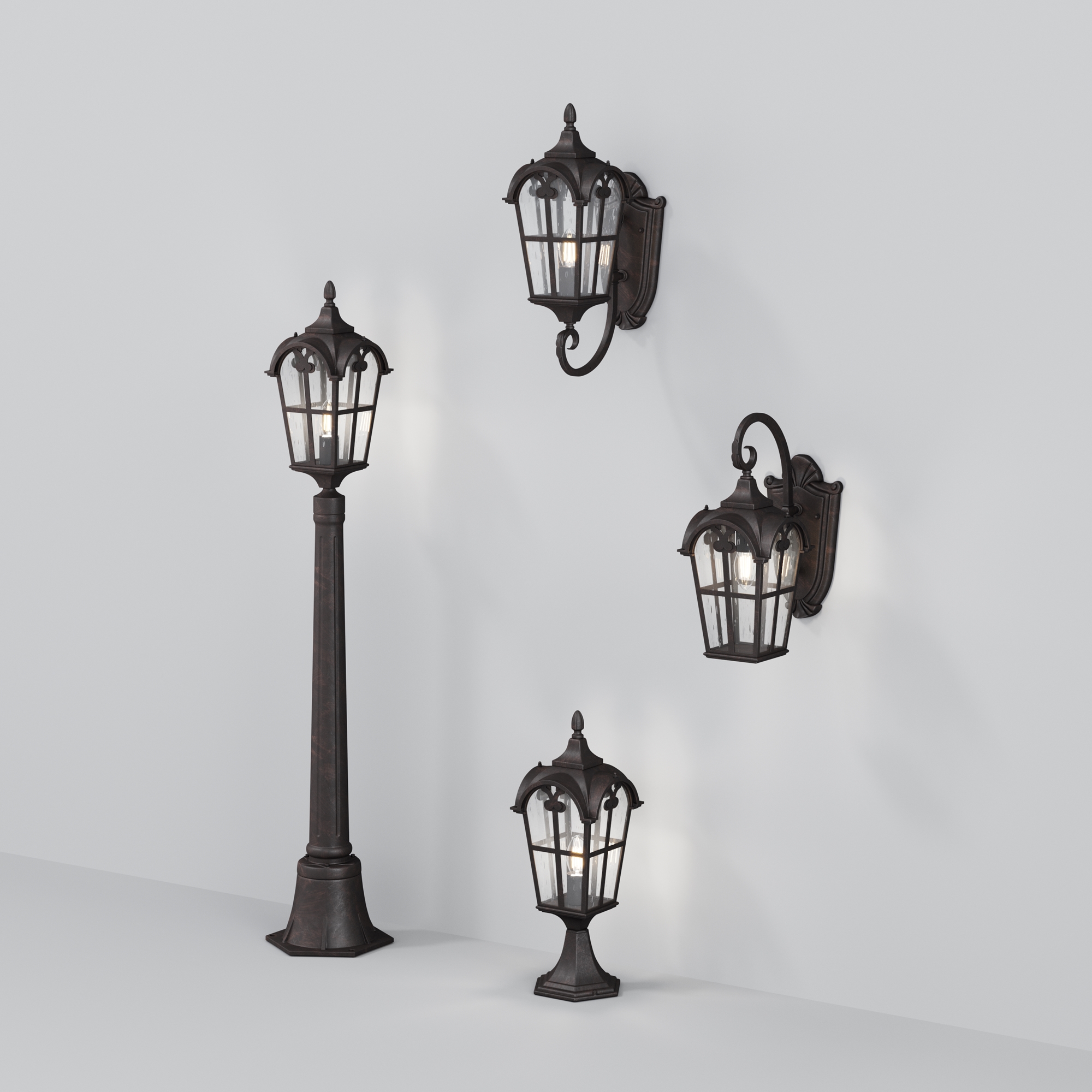 картинка Ландшафтный светильник Outdoor O413FL-01BZ