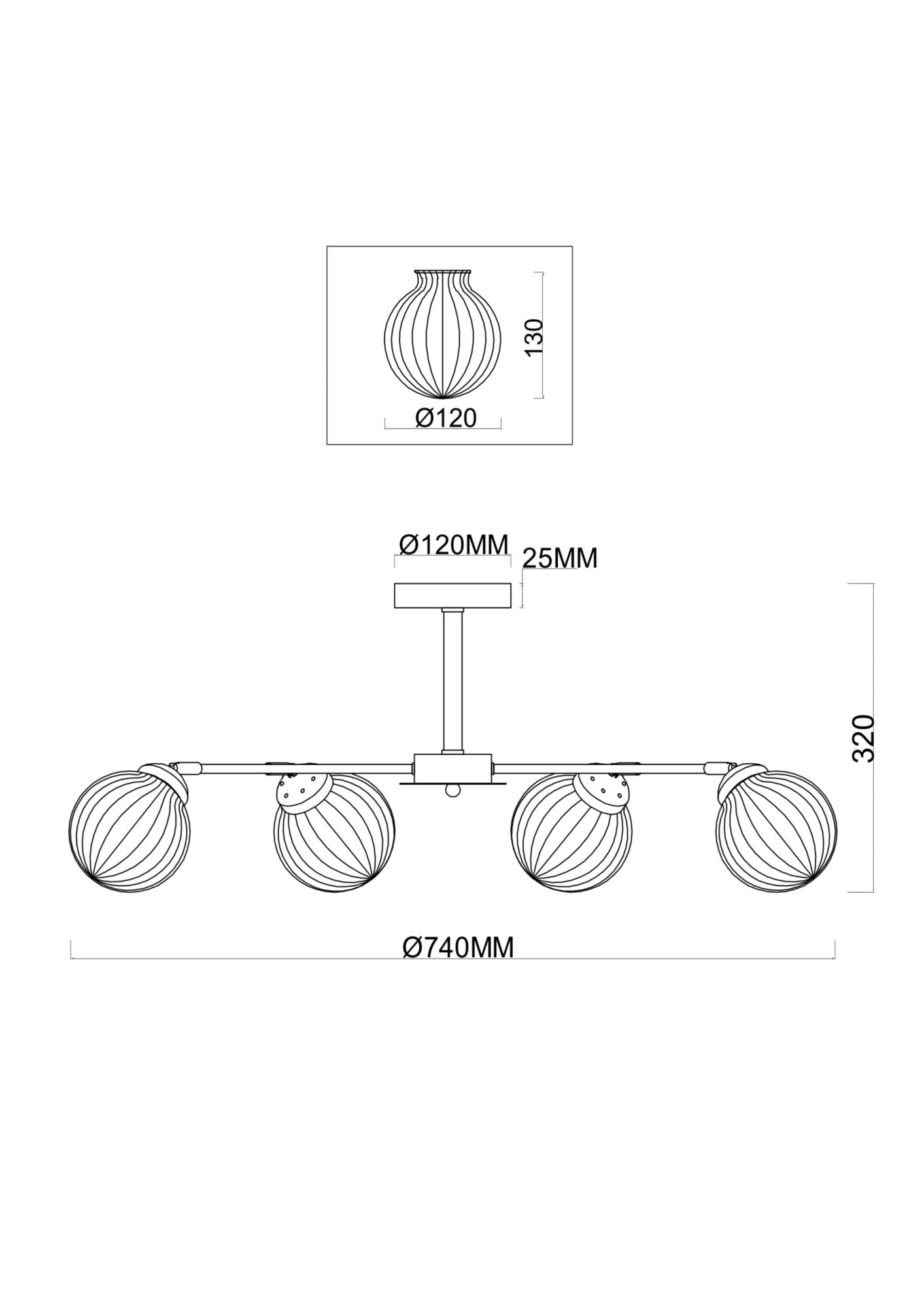 картинка Люстра Freya FR5041PL-06BS