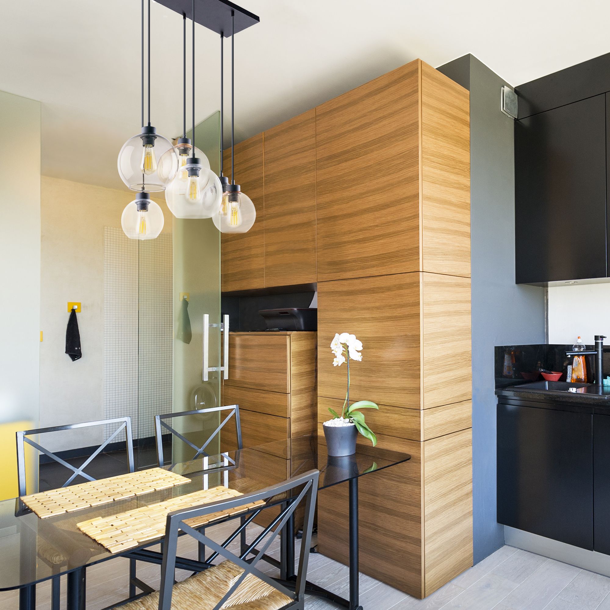 картинка Подвесной светильник в стиле лофт 2164 Cubus