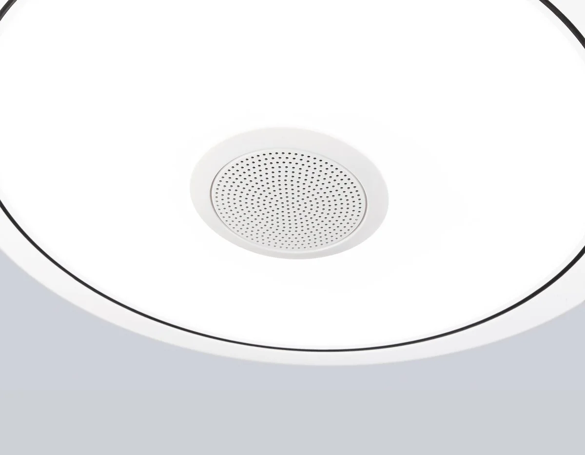 картинка Музыкальный светодиодный светильник c подсветкой RGB