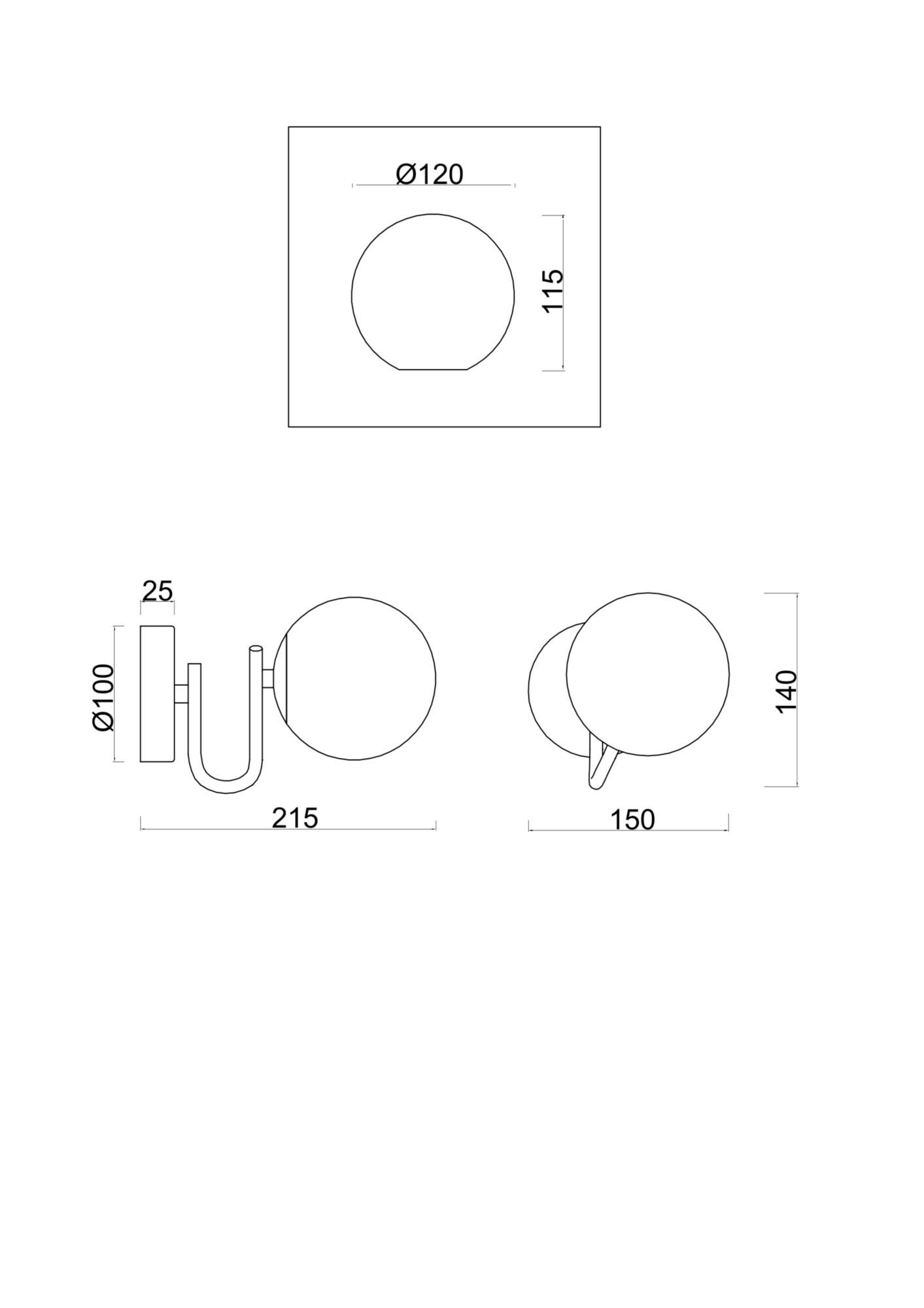 картинка Настенный светильник (бра) Freya FR5013WL-01CH