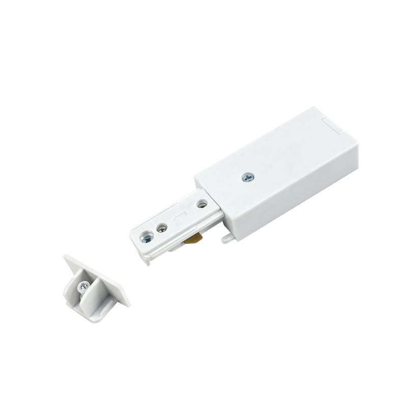 картинка Ввод питания с заглушкой PSB-WH для шинопровода SB белый IN HOME