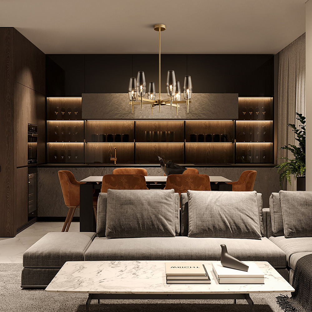 картинка Люстра Maytoni H002PL-06G