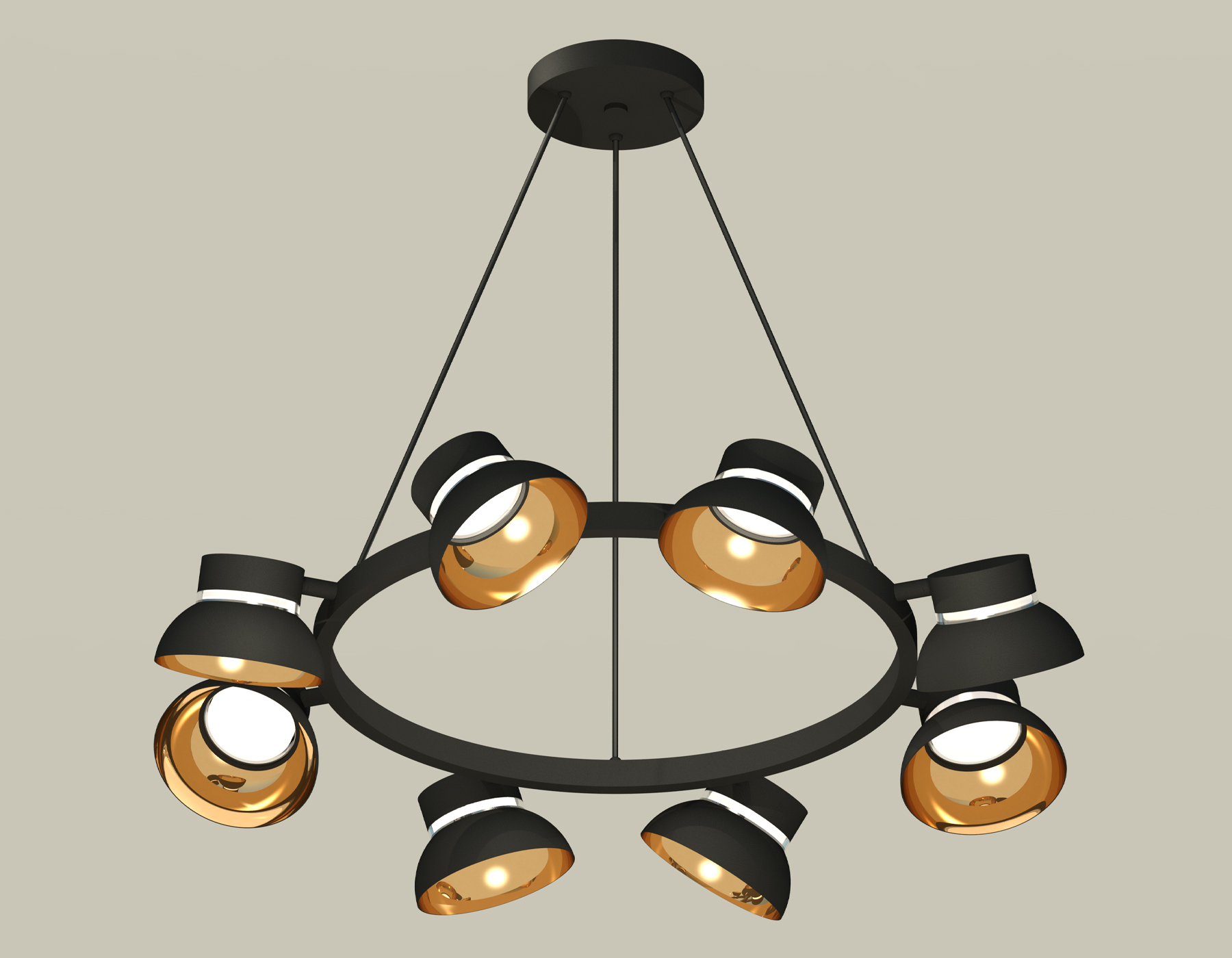 картинка Комплект подвесного поворотного светильника