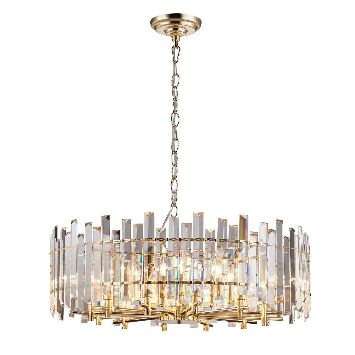 картинка Люстра подвесная хрустальная 2114/03/12P Stilfort, серия Feeriya