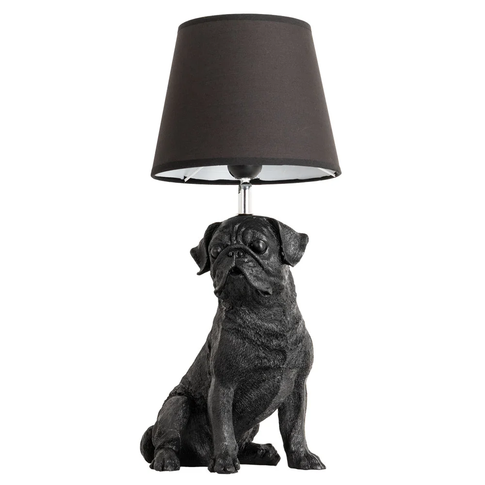 картинка Декоративная настольная лампа Arte Lamp BOBBY A1512LT-1BK