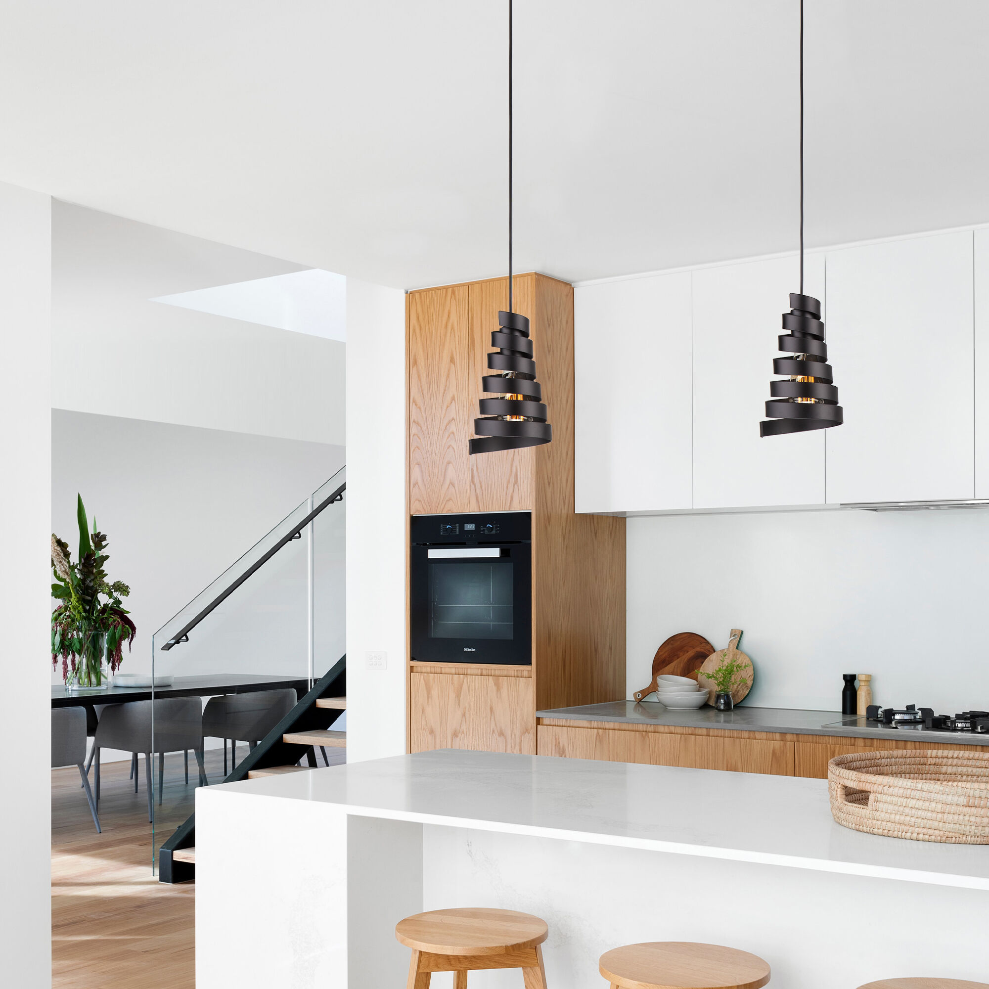 картинка Подвесной светильник в стиле лофт 50058/1 черный