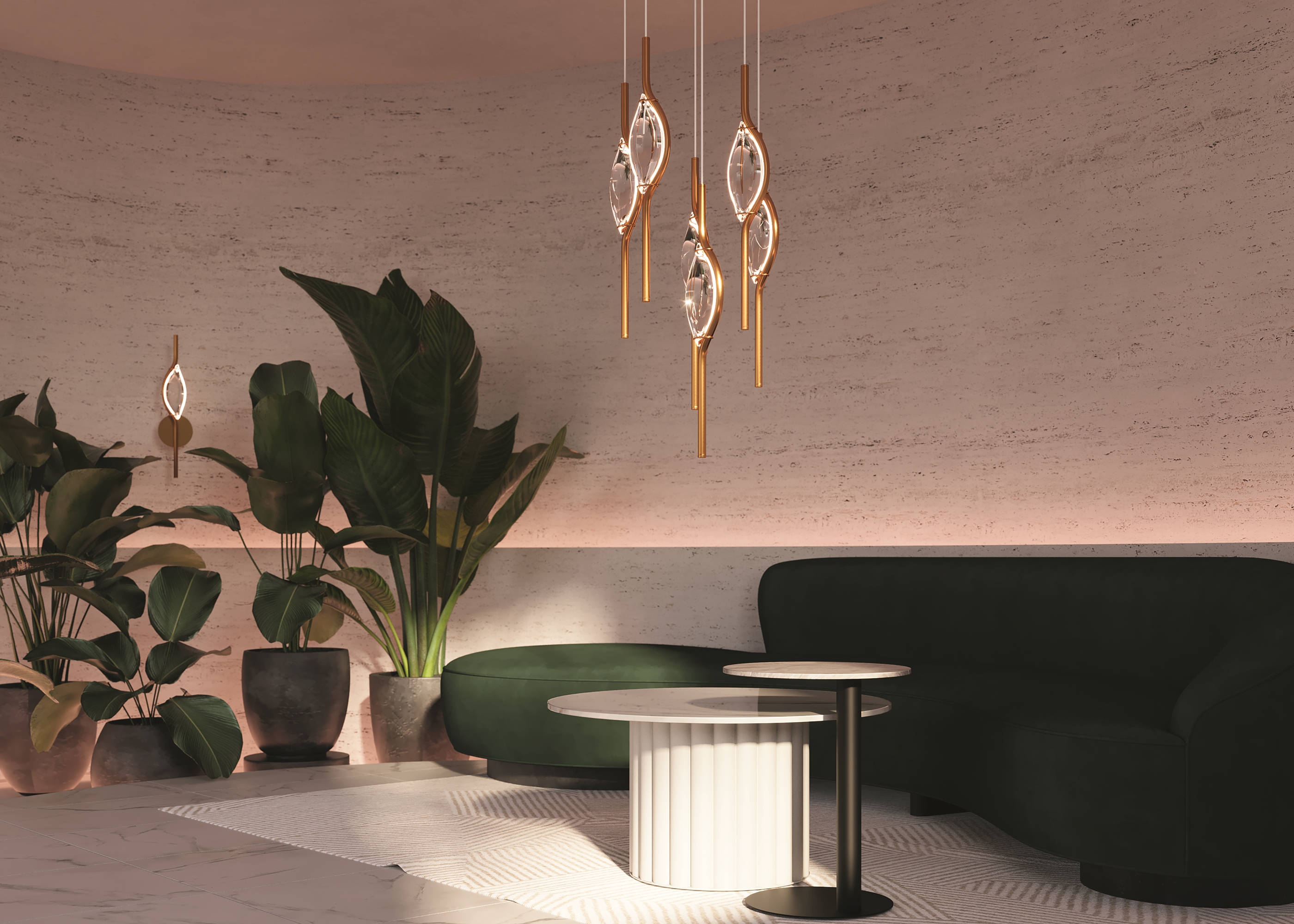 картинка Настенный светильник (бра) Maytoni MOD347WL-L8BS3K