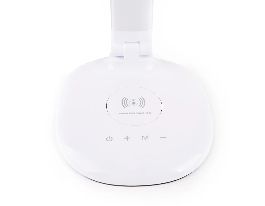 картинка Светодиодная настольная лампа с беспроводной зарядкой DE524