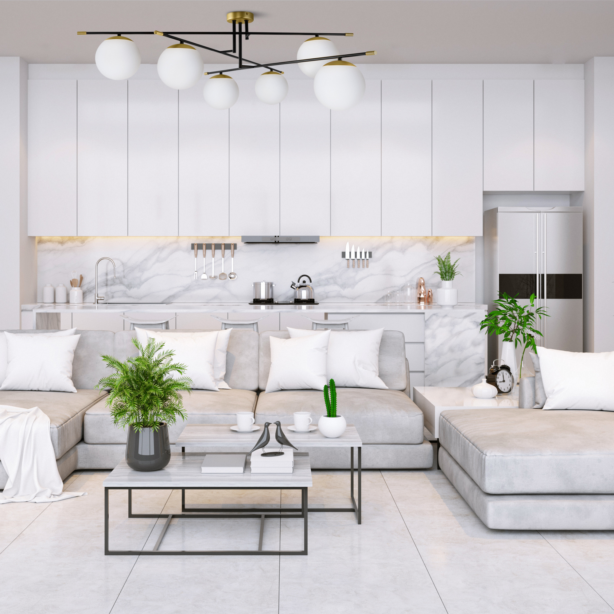 картинка Потолочный светильник Maytoni MOD048CL-06G