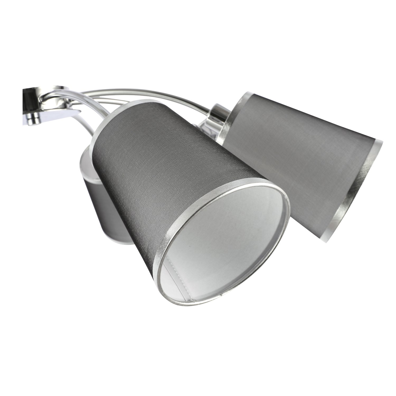 картинка SLE103002-08 Светильник потолочный Хром/Черный E14 8*40W