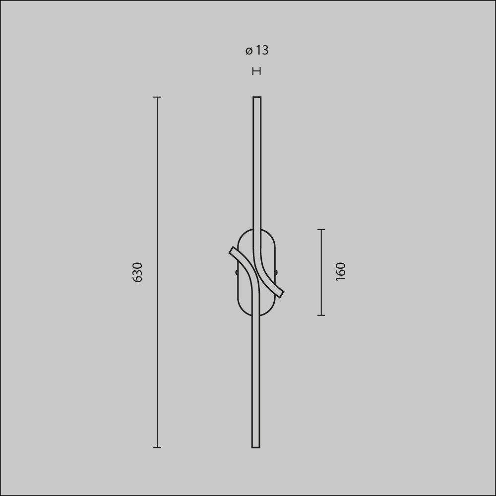 картинка Настенный светильник (бра) Maytoni MOD256WL-L5BS3K1