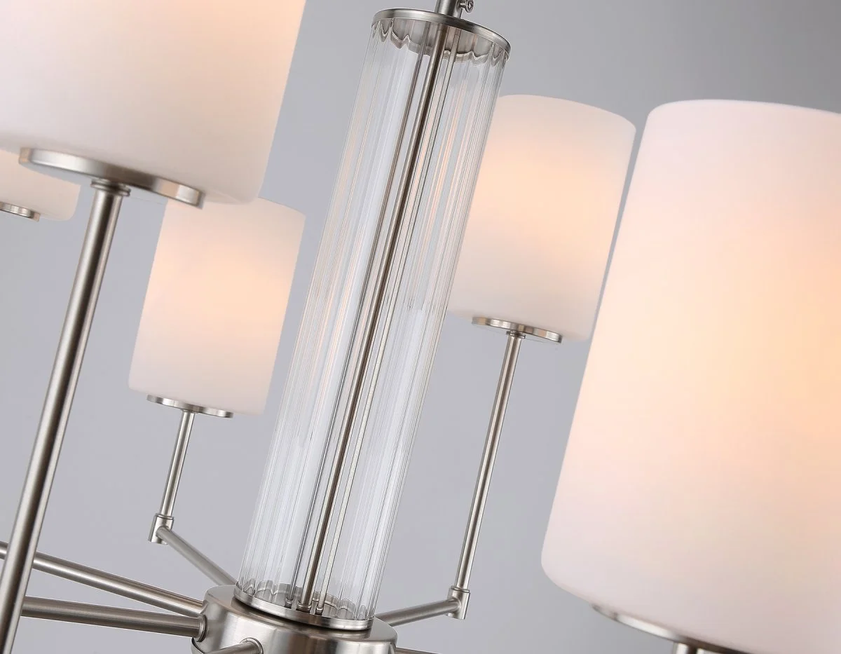 картинка Люстра со стеклянными плафонами на штанге LH56213