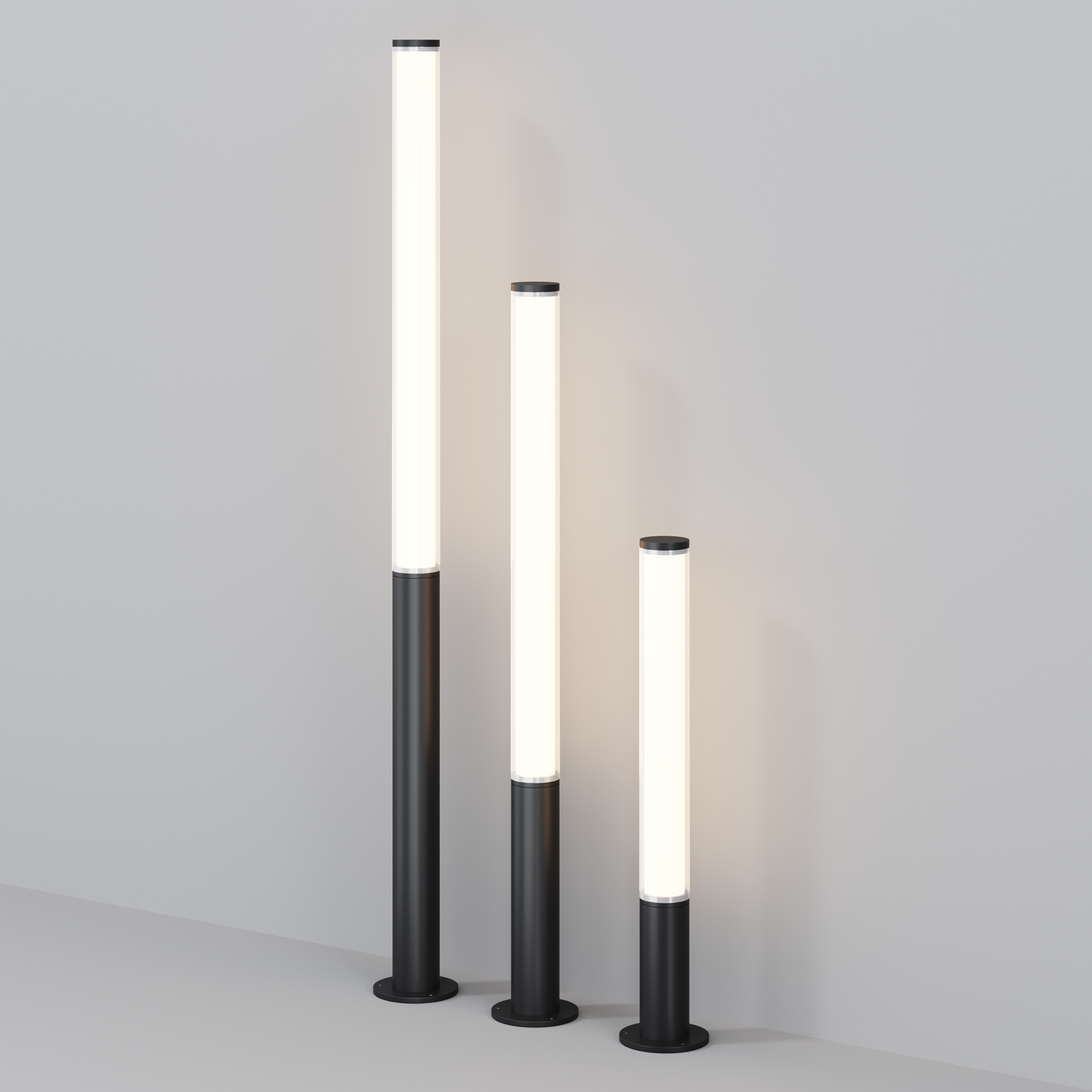 картинка Садово-парковый светильник Outdoor O041FL-L50B3K