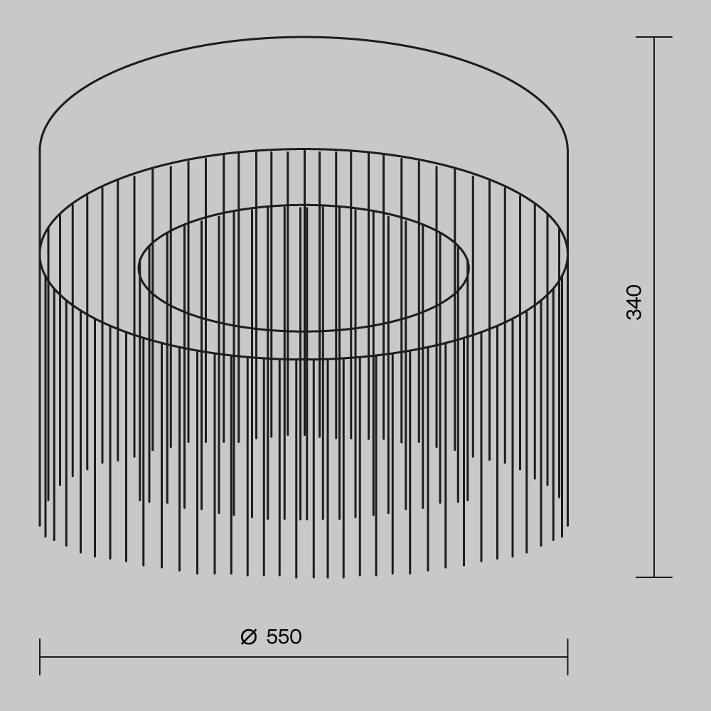 картинка Потолочный светильник Maytoni MOD190CL-L36G3K