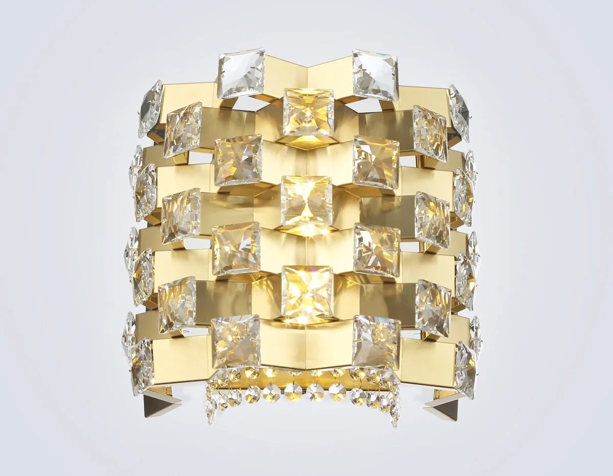 картинка Настенный светильник с хрусталем LH41014