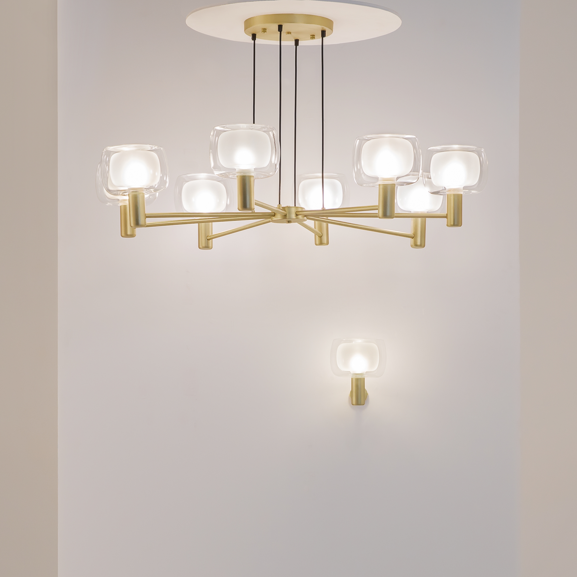 картинка Подвесной светильник Maytoni MOD411PL-08G