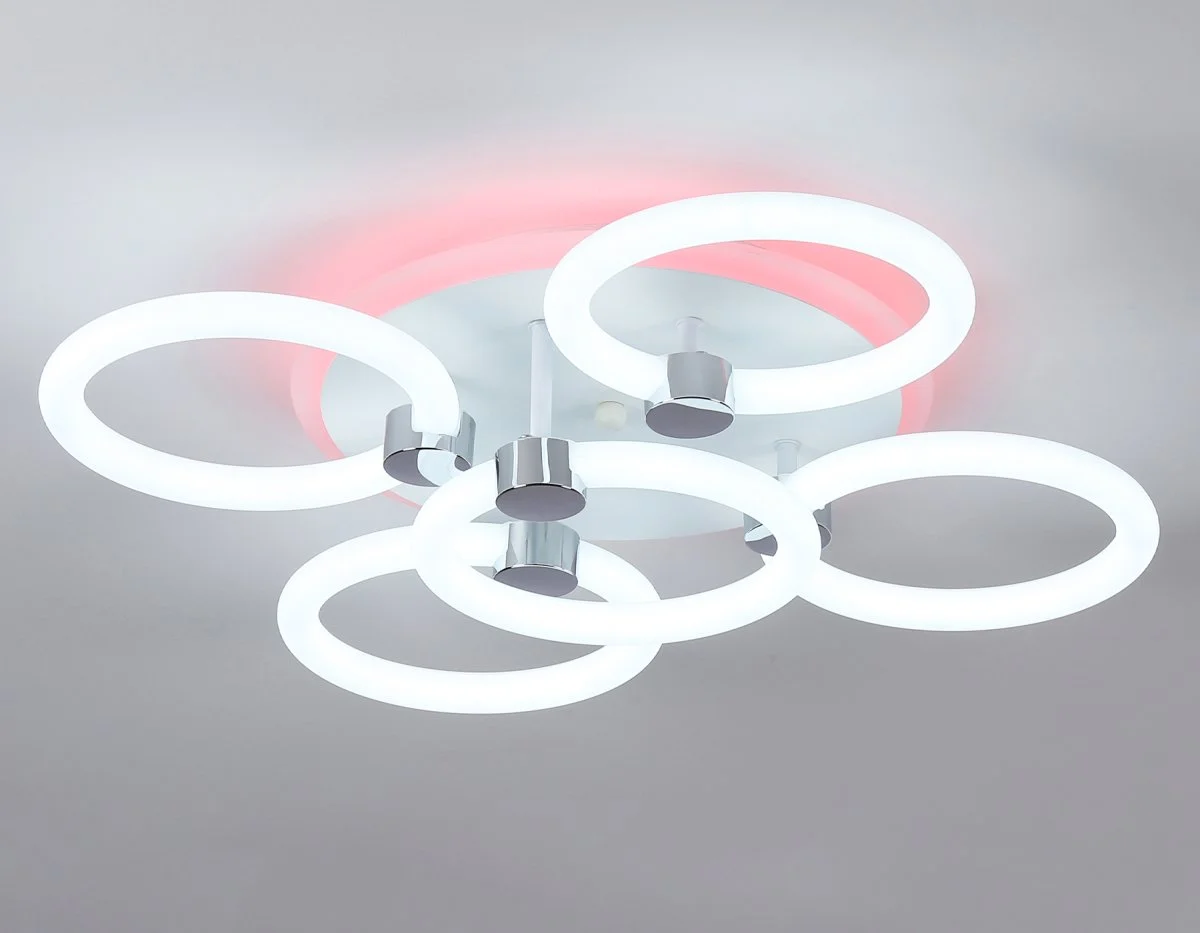 картинка Светодиодный потолочный светильник с подсветкой