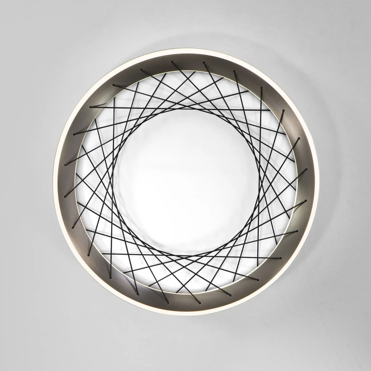 картинка Потолочный светодиодный светильник 40022/1 LED серый