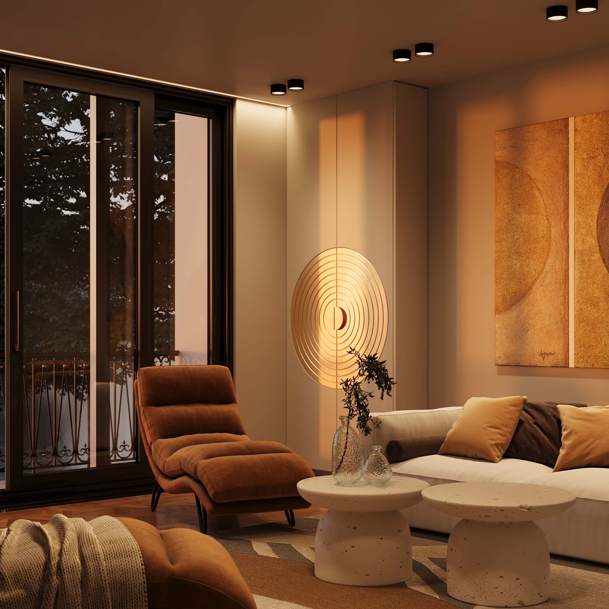 картинка Потолочный светильник Technical C091CL-12W3K-B