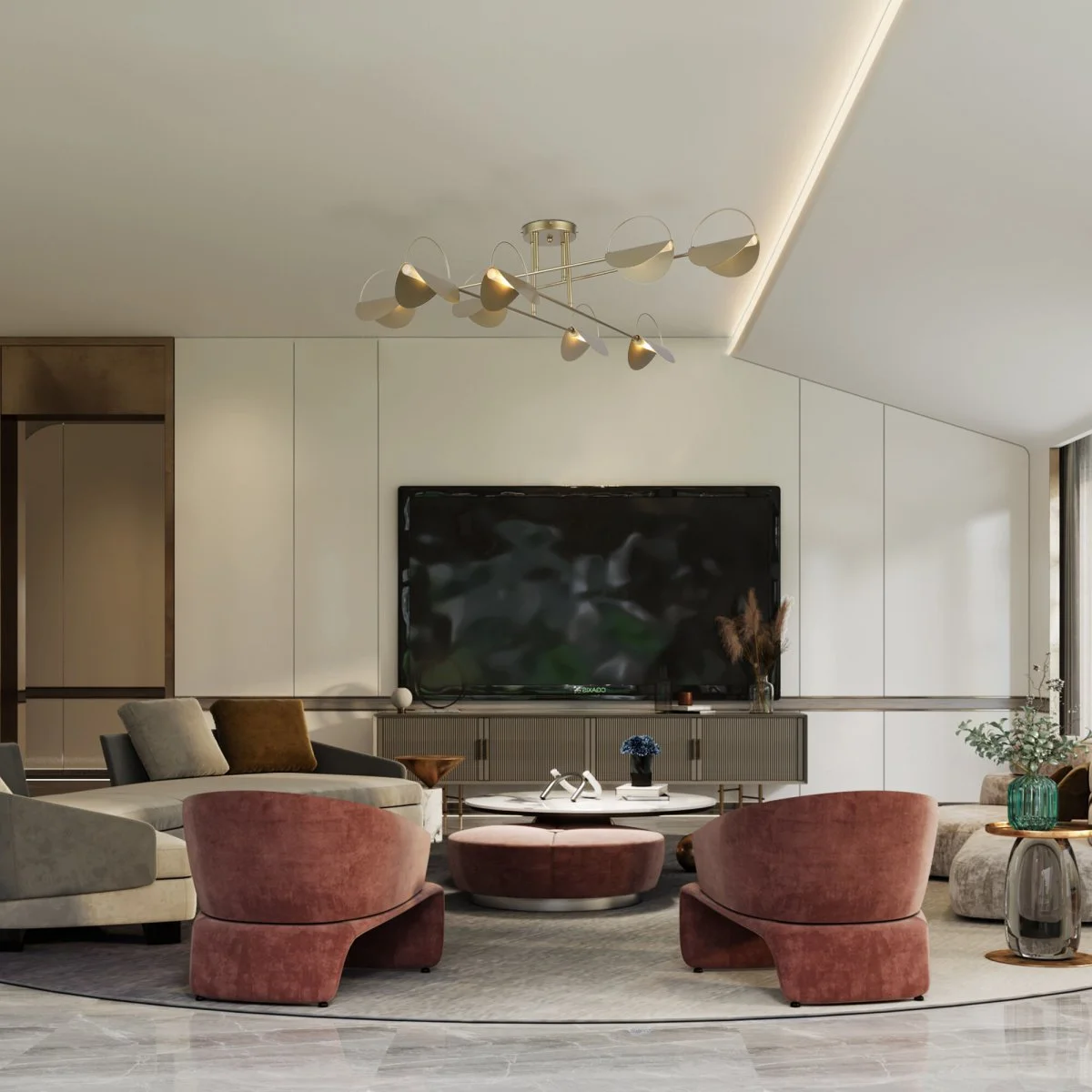 картинка Потолочный светильник 70148/8 золото