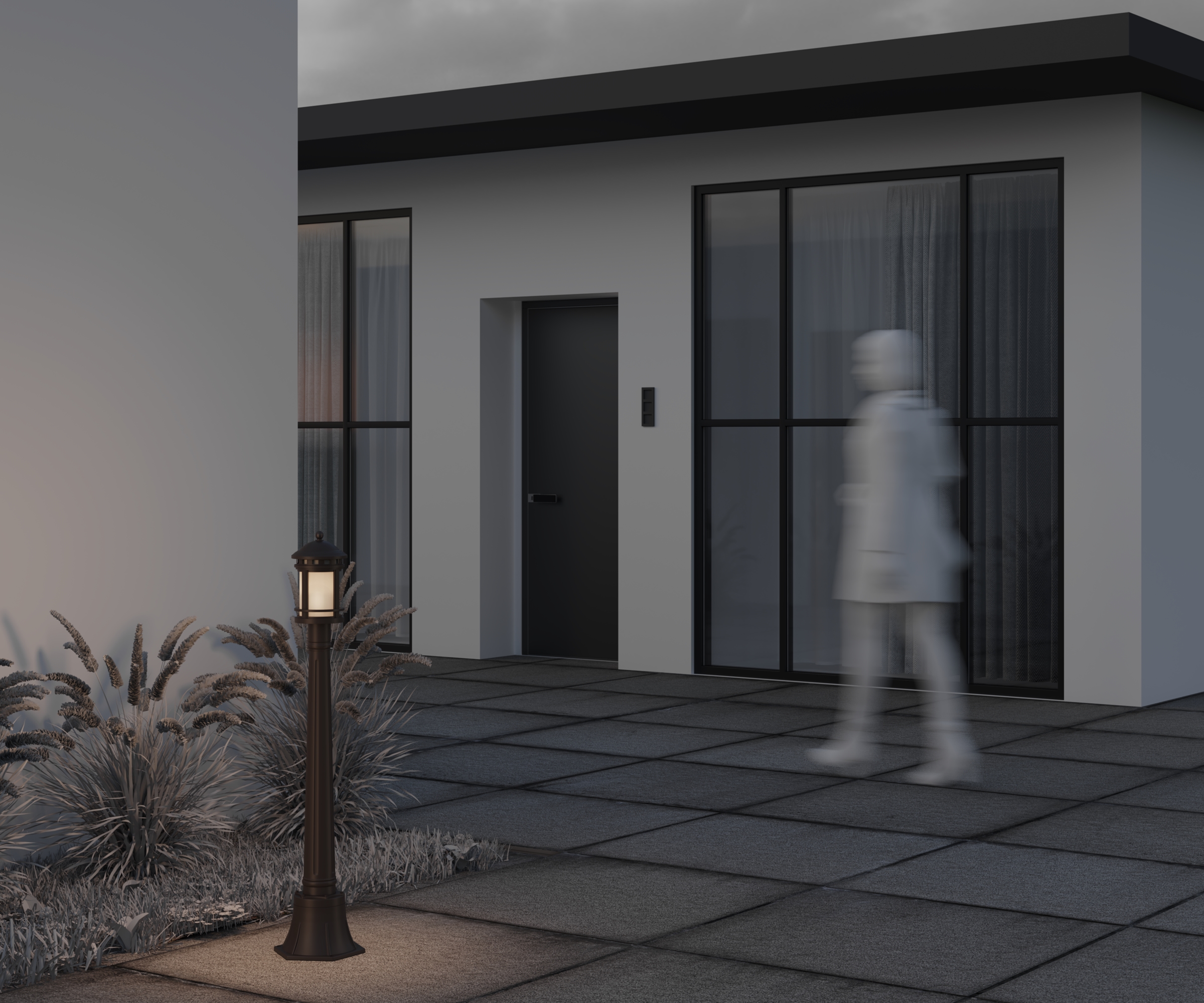 картинка Ландшафтный светильник Outdoor O031FL-01BR