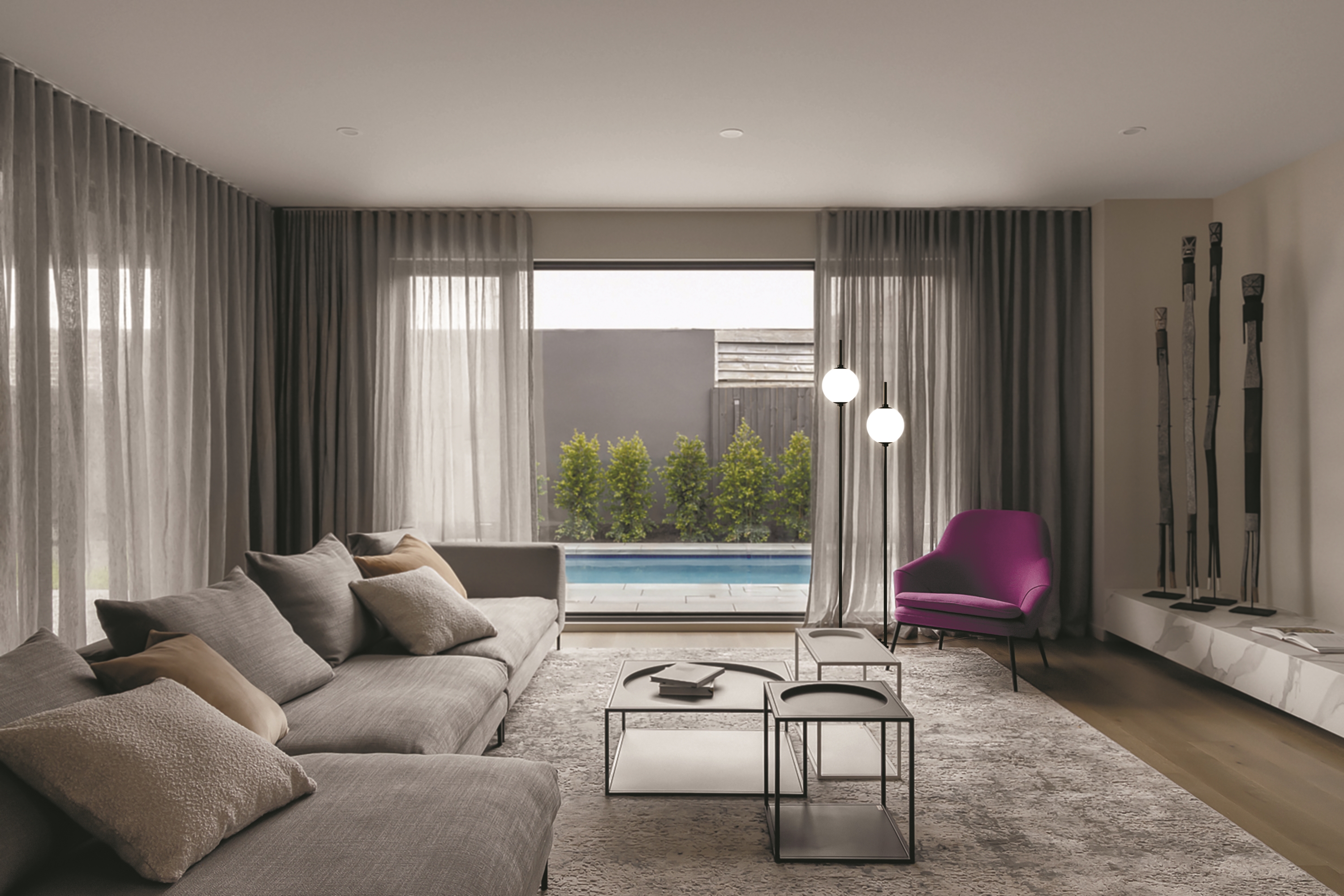 картинка Напольный светильник (торшер) Maytoni Z020FL-L12BK