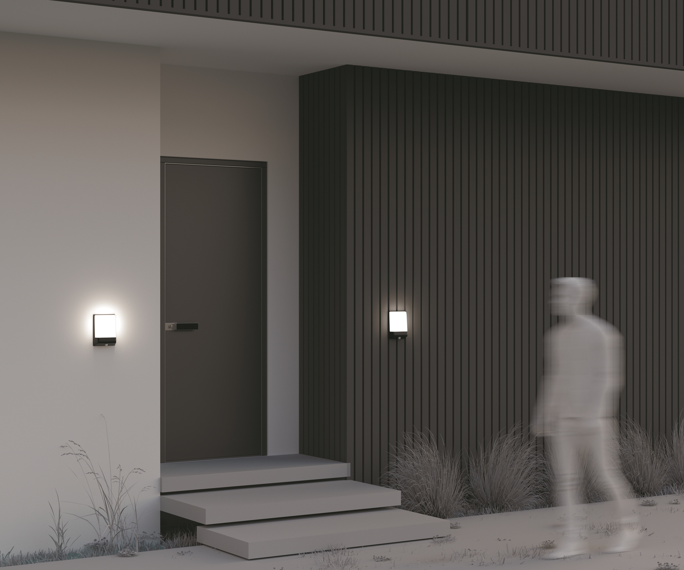 картинка Настенный светильник (бра) Outdoor O448WL-L9GF3KSR