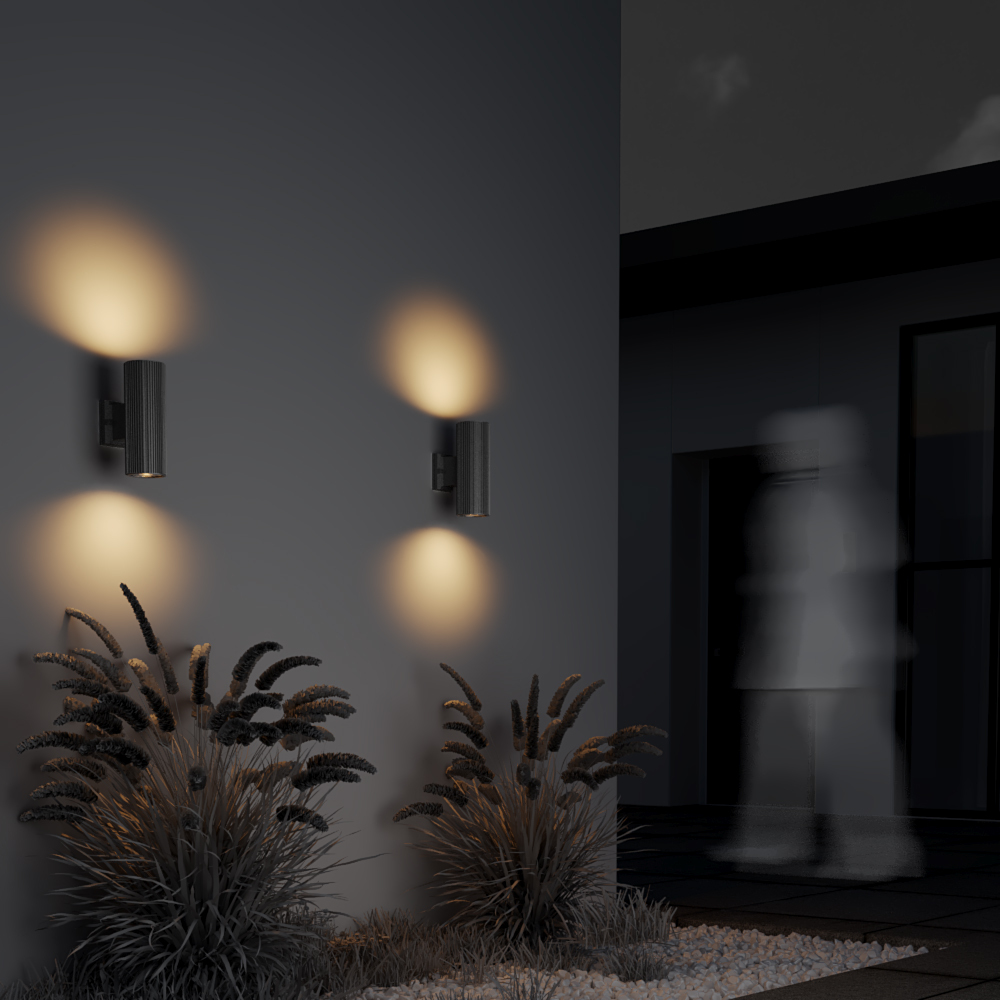 картинка Настенный светильник (бра) Outdoor O419WL-02GR