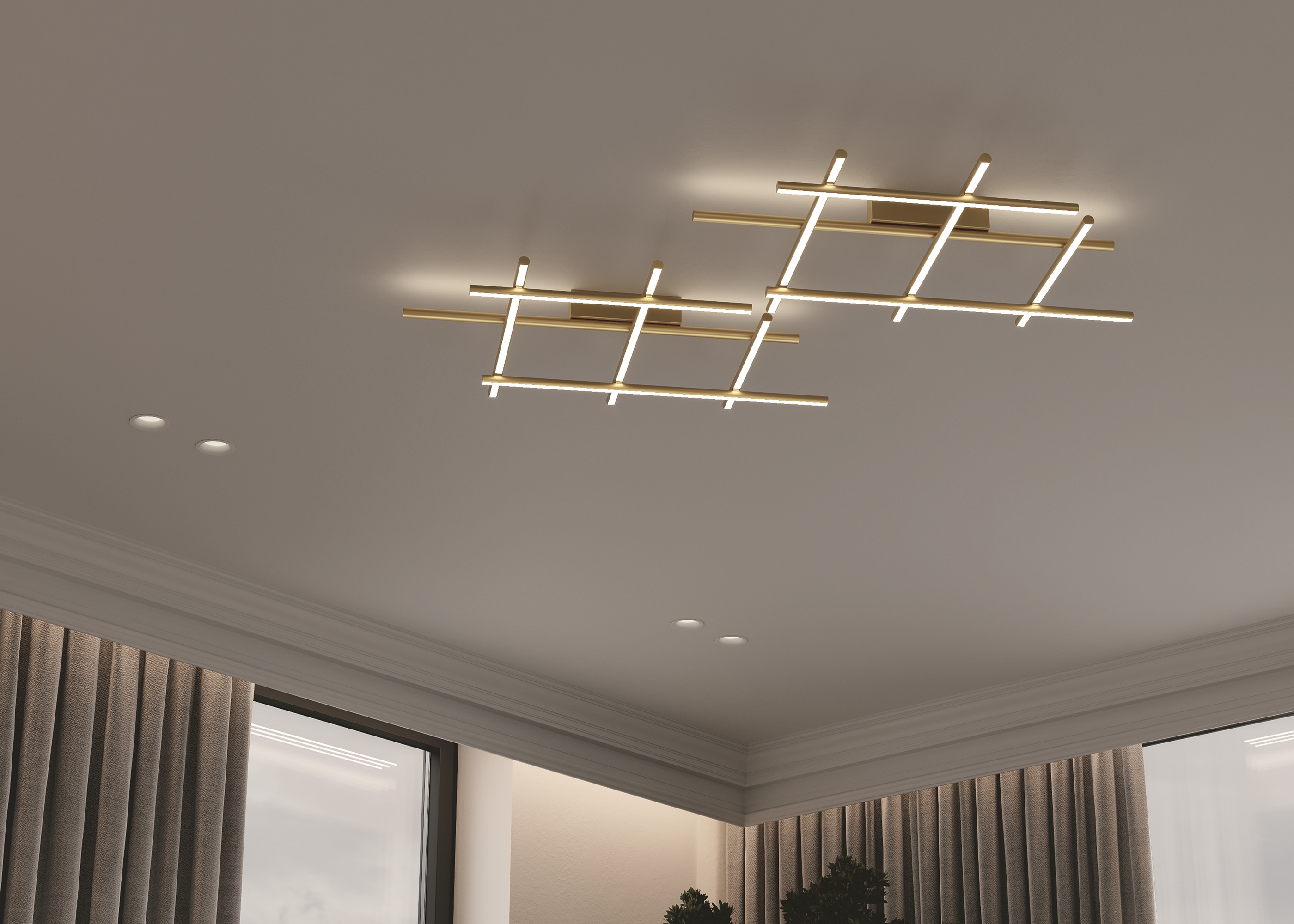 картинка Потолочный светильник Maytoni MOD278CL-L50G3K