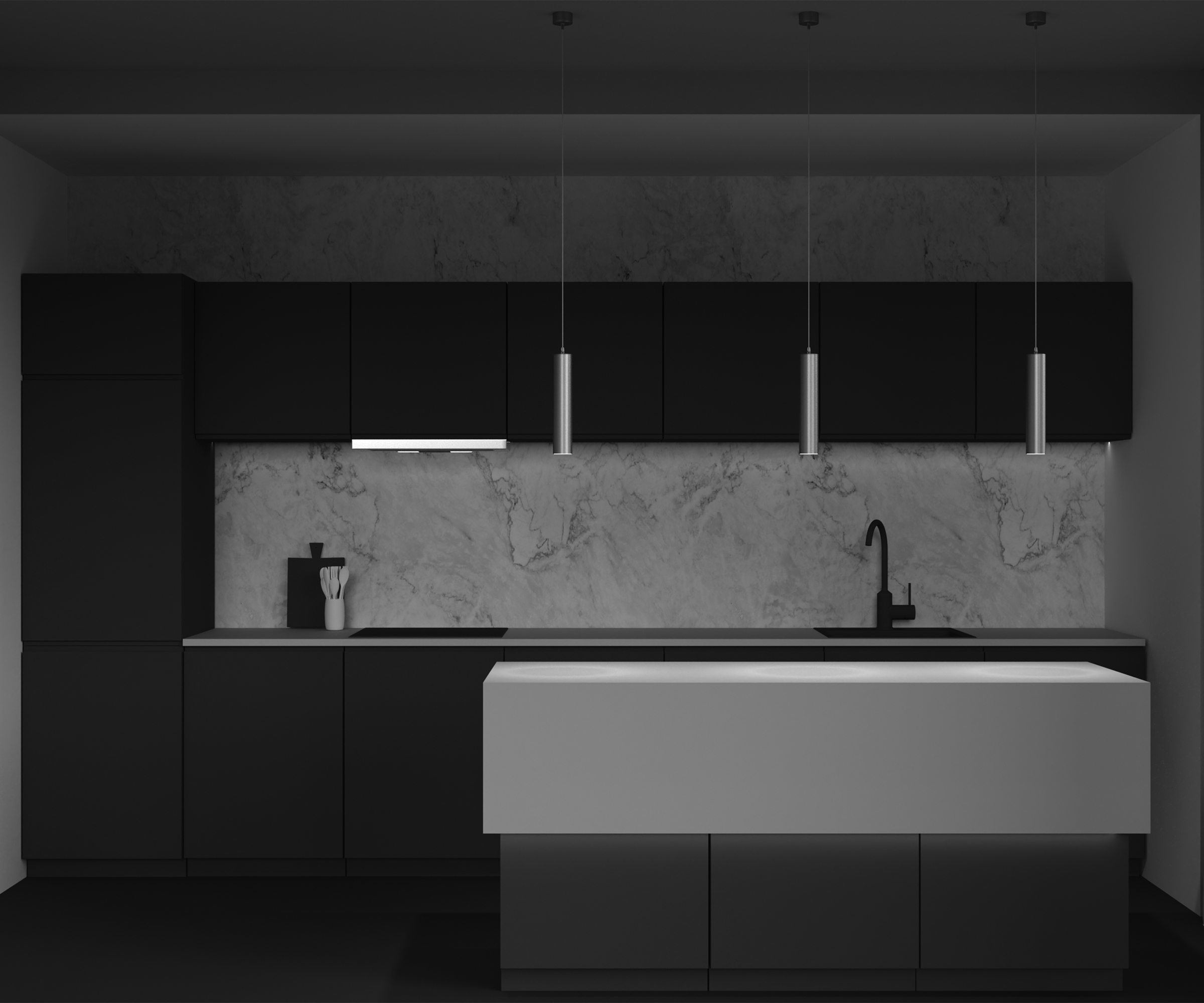 картинка Подвесной светильник Technical P075PL-01MG