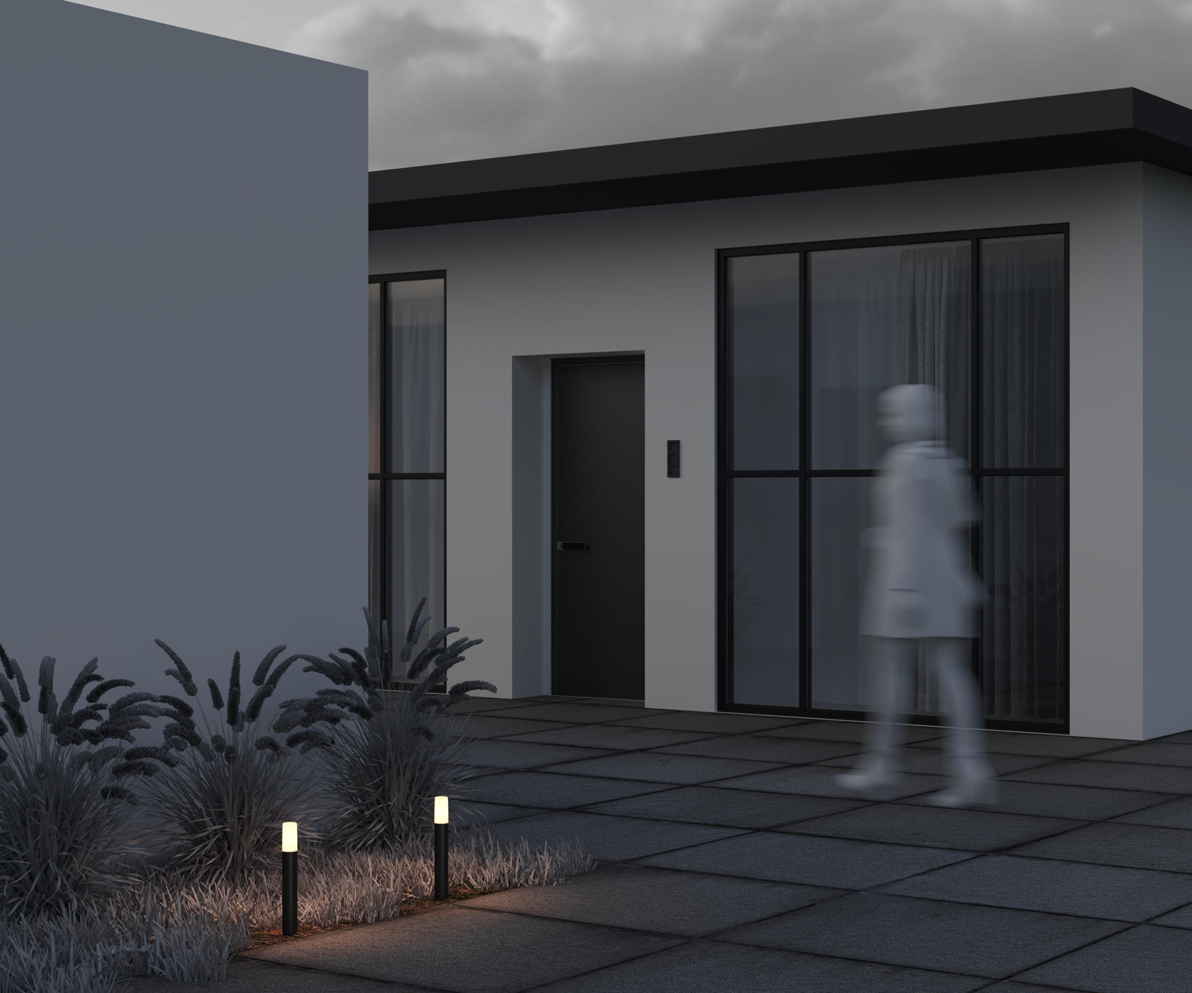 картинка Ландшафтный светильник Outdoor O416FL-L3B3K1