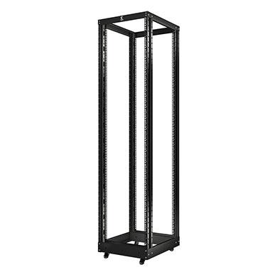 картинка Стойка серверная открытая 19дюйм 42U RA-42U-1000-BK черн. Cabeus 10160c