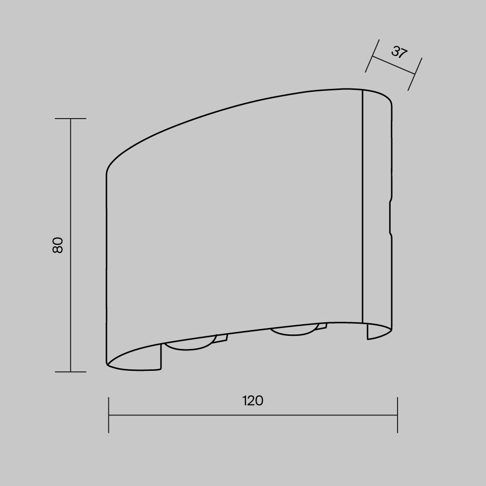 картинка Архитектурная подсветка Outdoor O417WL-L4W3K