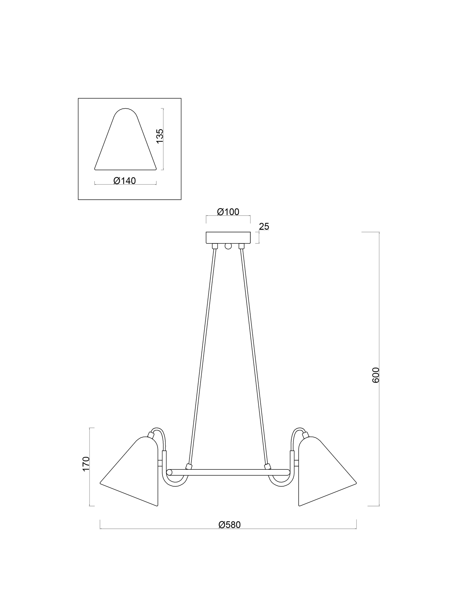 картинка Подвесной светильник Freya FR8001PL-03WG