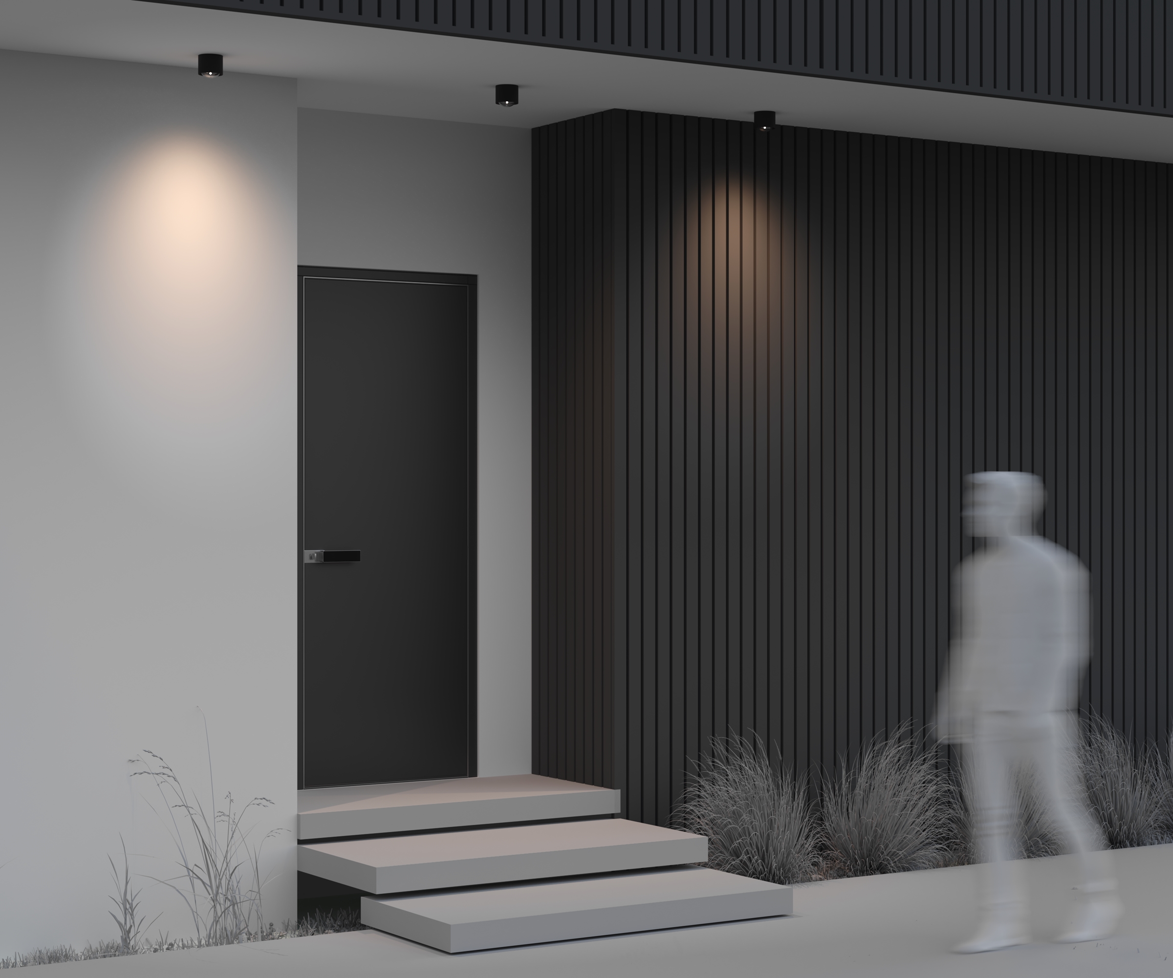 картинка Потолочный светильник Outdoor O498CL-L15B3K