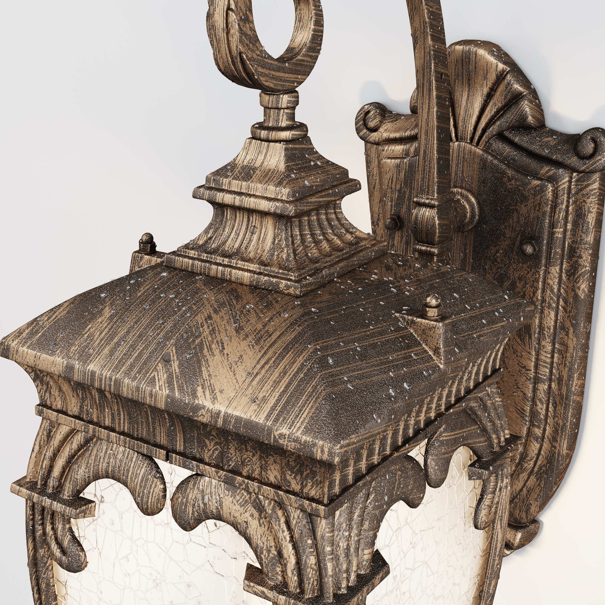 картинка Настенный светильник (бра) Outdoor O414WL-01GB