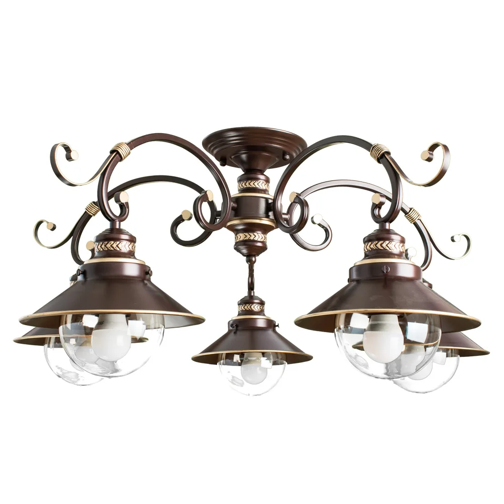 картинка Потолочная люстра Arte Lamp GRAZIOSO A4577PL-5CK