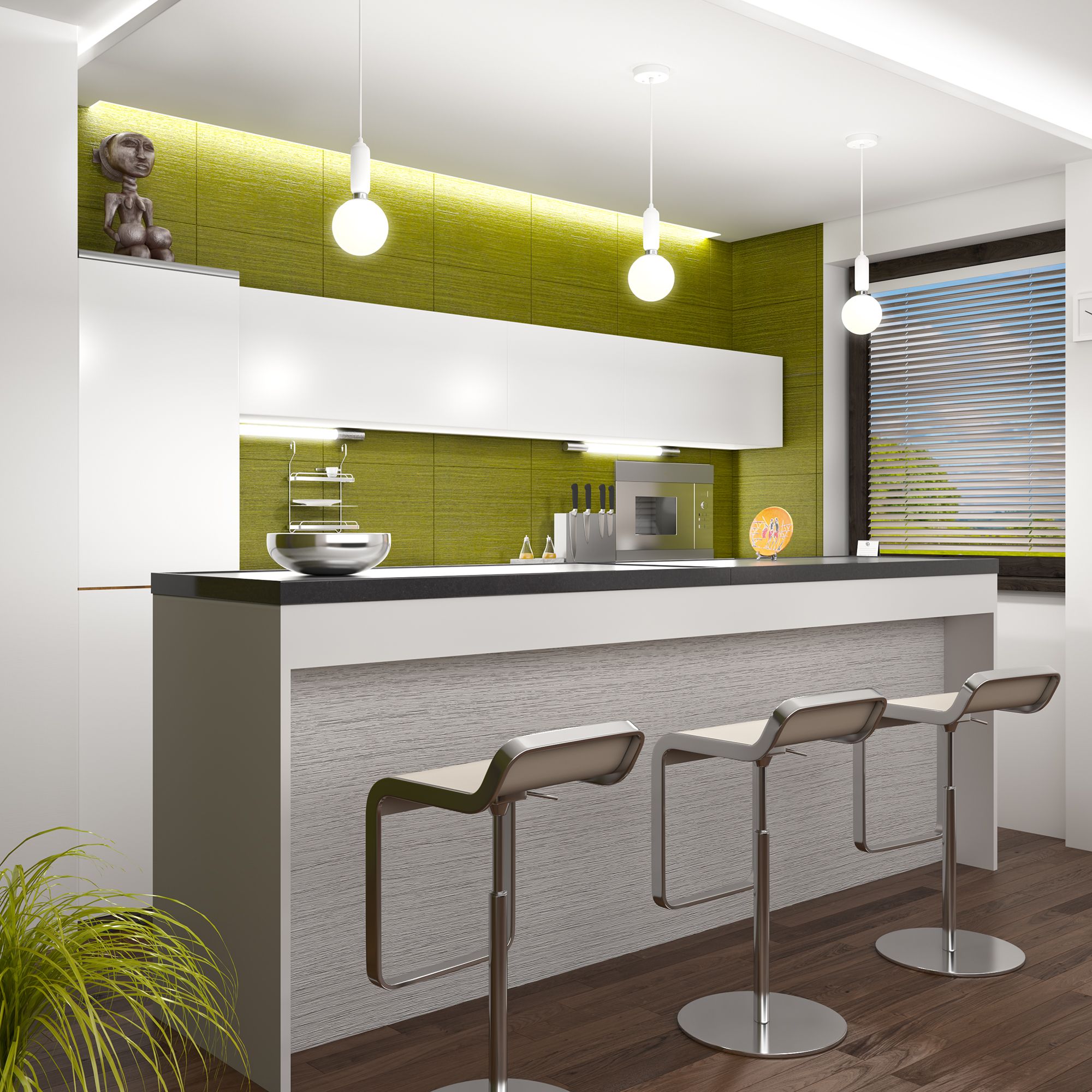 картинка Подвесной светильник со стеклянным плафоном 50151/1