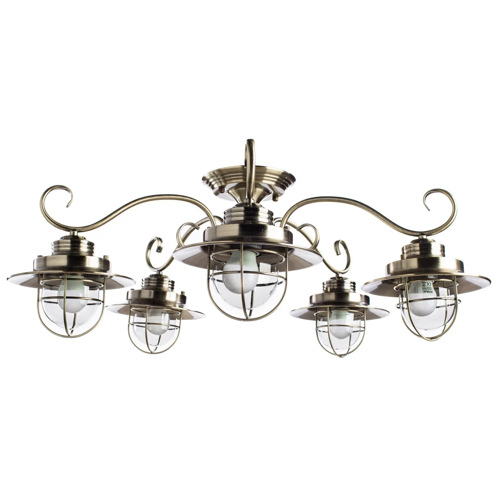 картинка Потолочная люстра Arte Lamp LANTERNA A4579PL-5AB