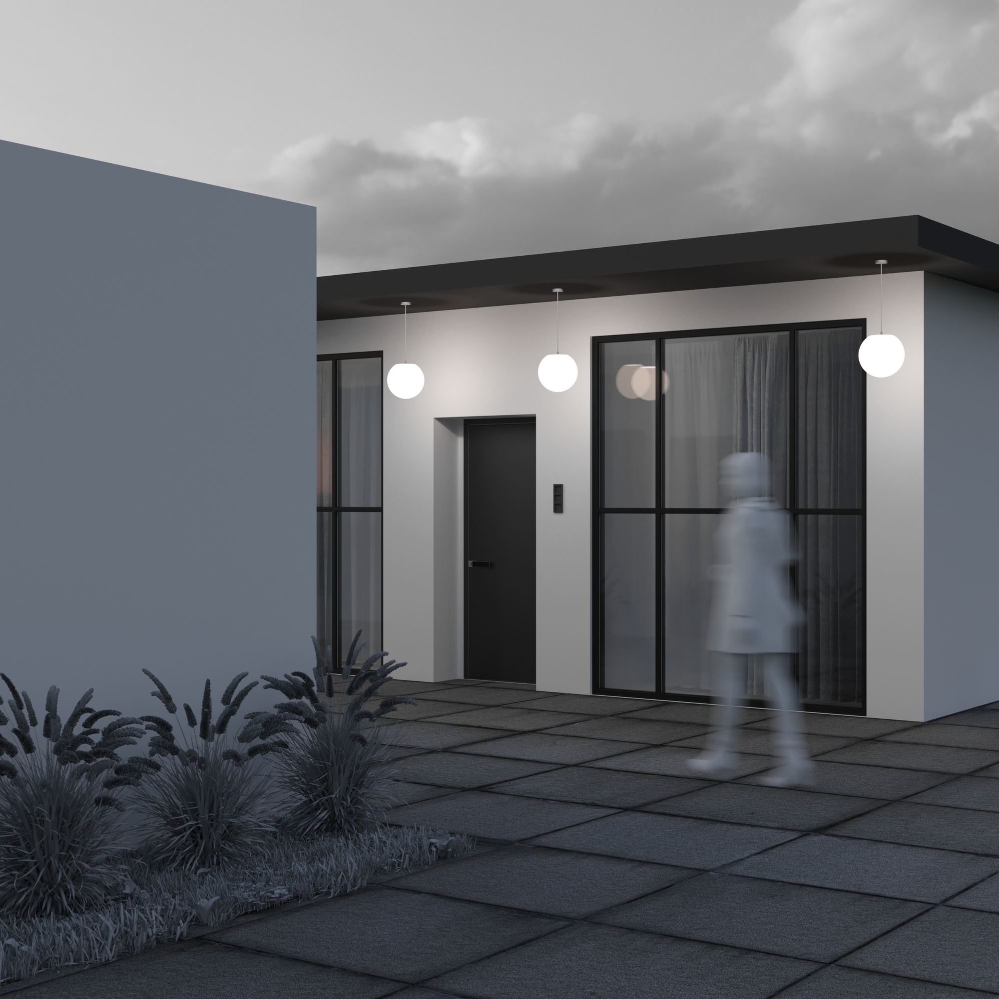 картинка Подвесной светильник Outdoor O594PL-01W