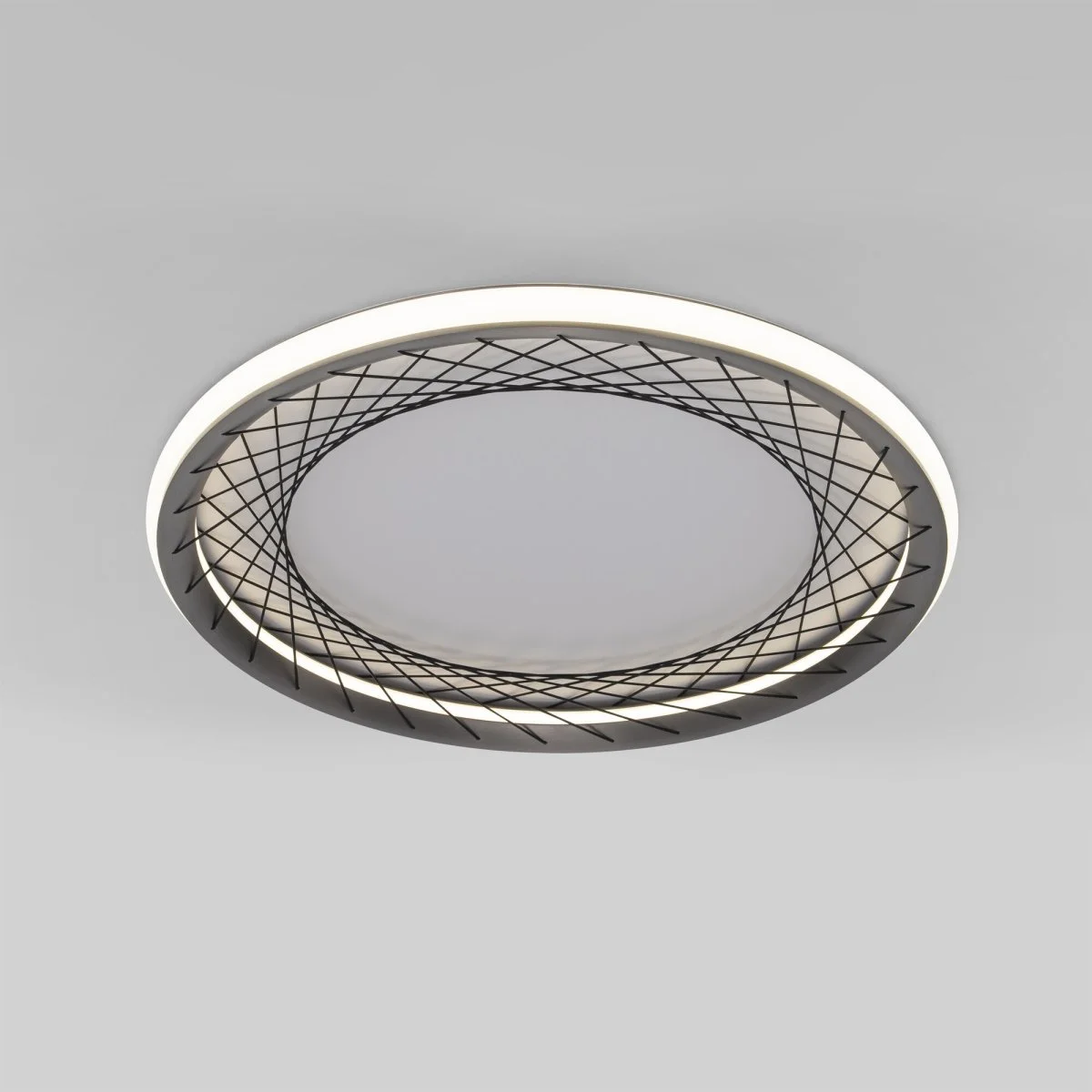 картинка Потолочный светодиодный светильник 40023/1 LED серый