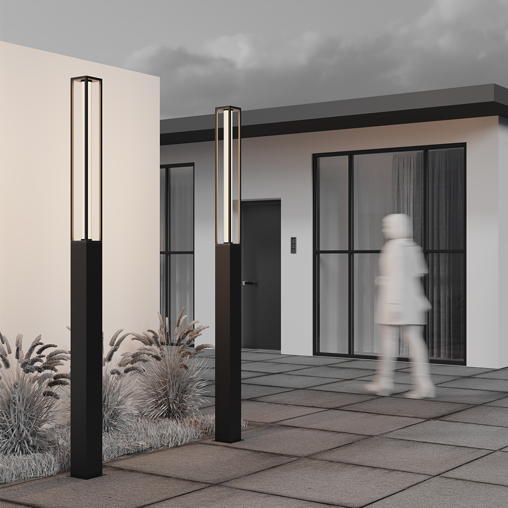 картинка Садово-парковый светильник Outdoor O480FL-L25B3K