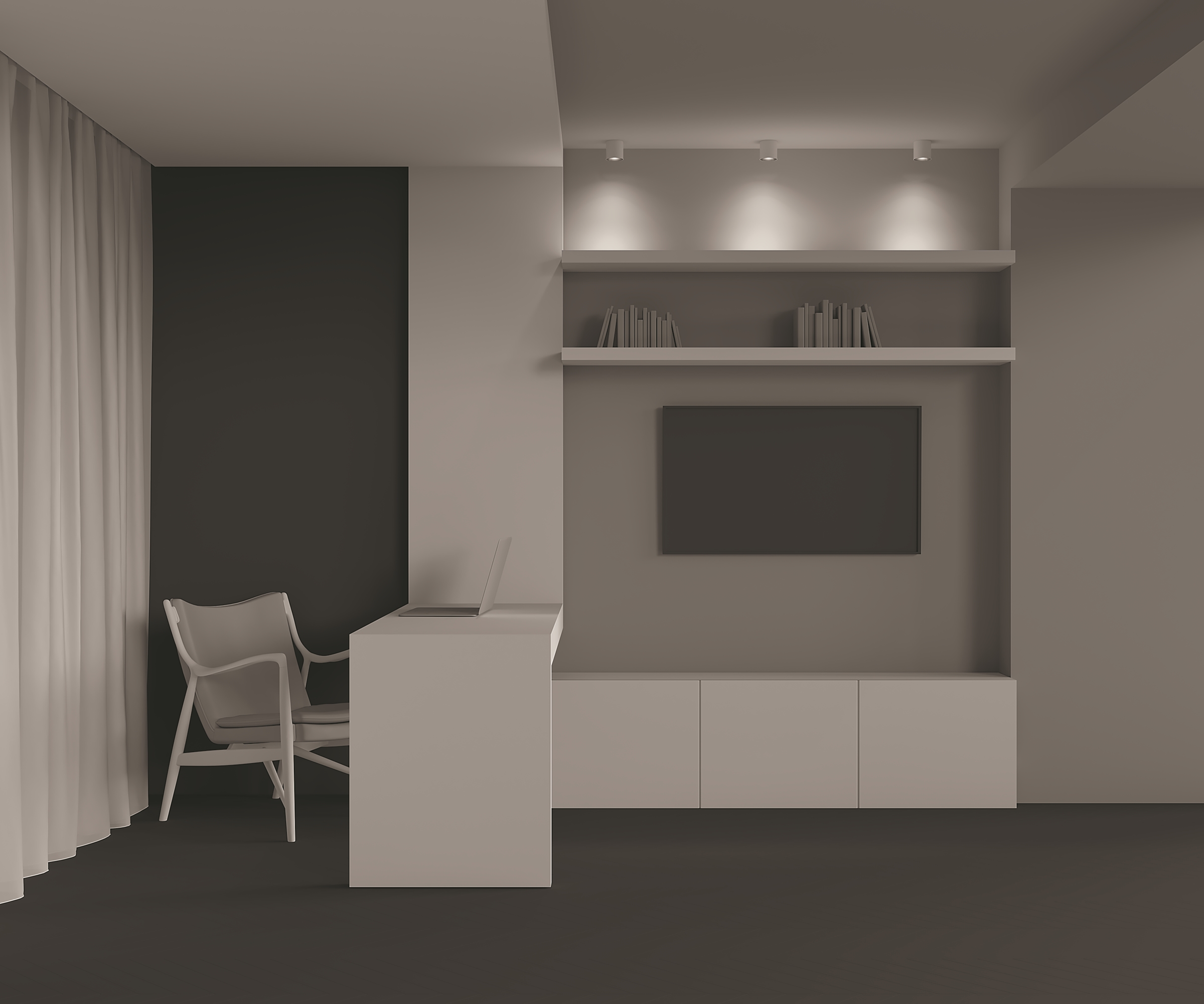 картинка Потолочный светильник Technical C064CL-L12W4K