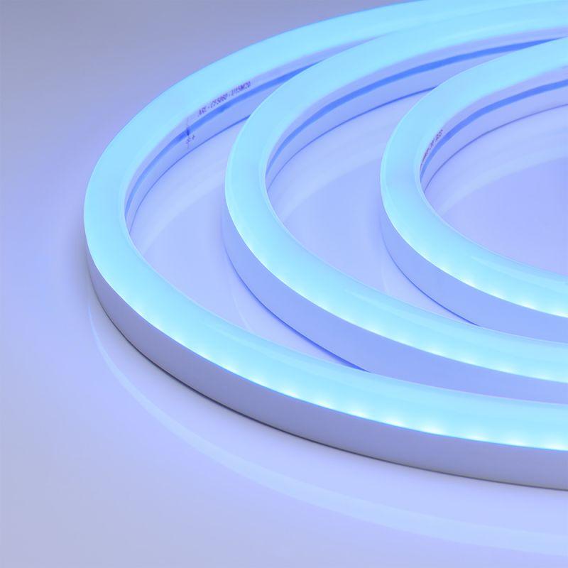 картинка Неон гибкий ARL-NEON-2615BH-SIDE 24V Blue 8Вт/м IP65 (уп.50м) Arlight 030868