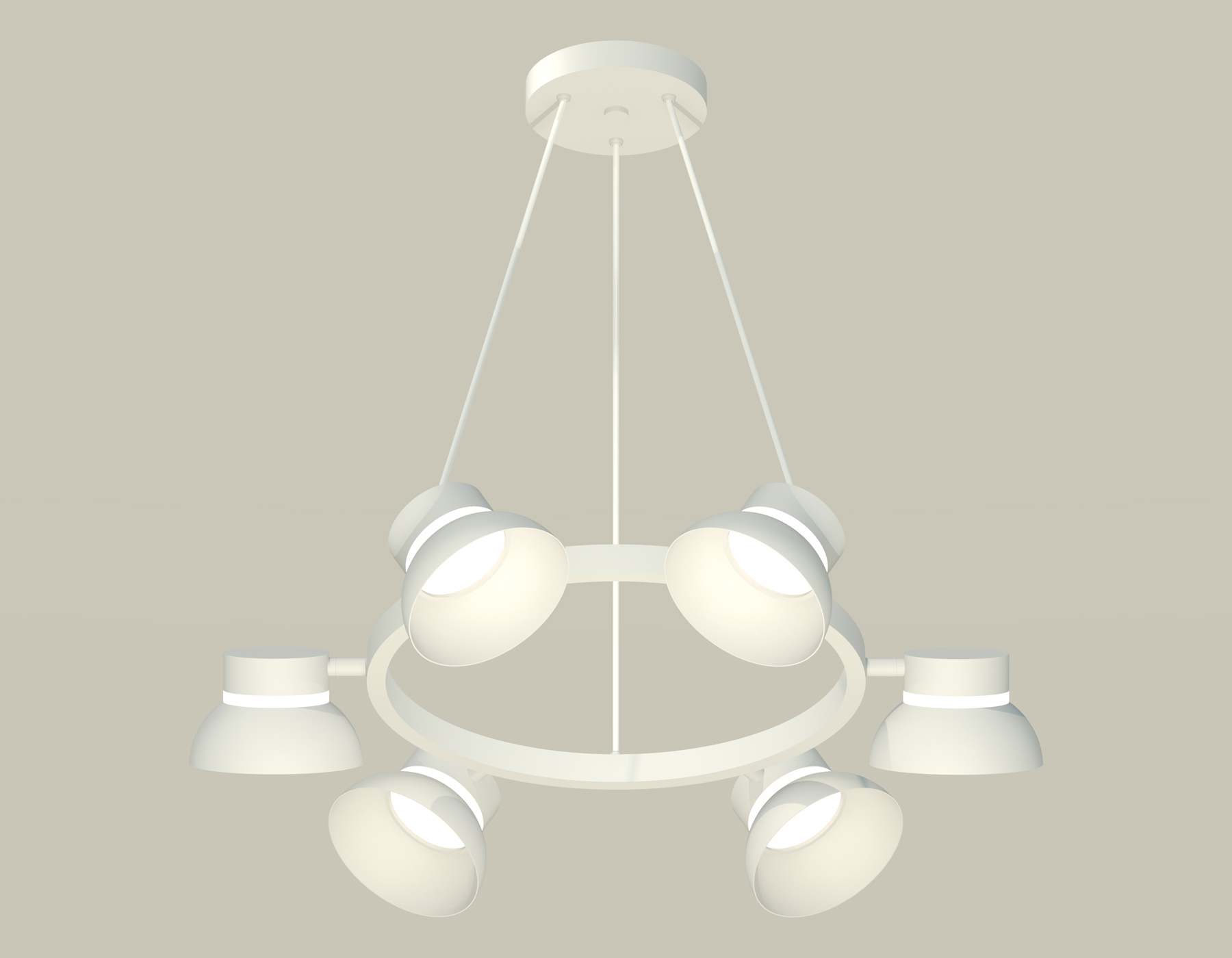 картинка Комплект подвесного поворотного светильника