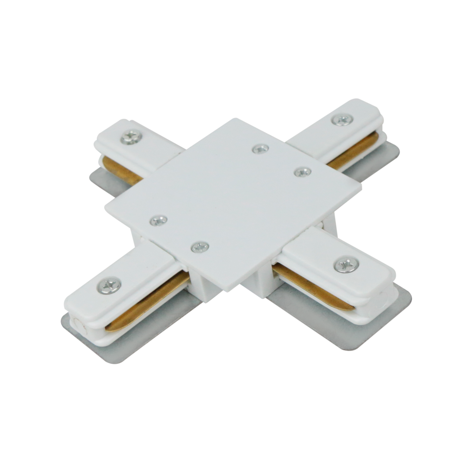 картинка Коннектор шинопровода X-образный XC-W-TL белый серии TOP-LINE IN HOME