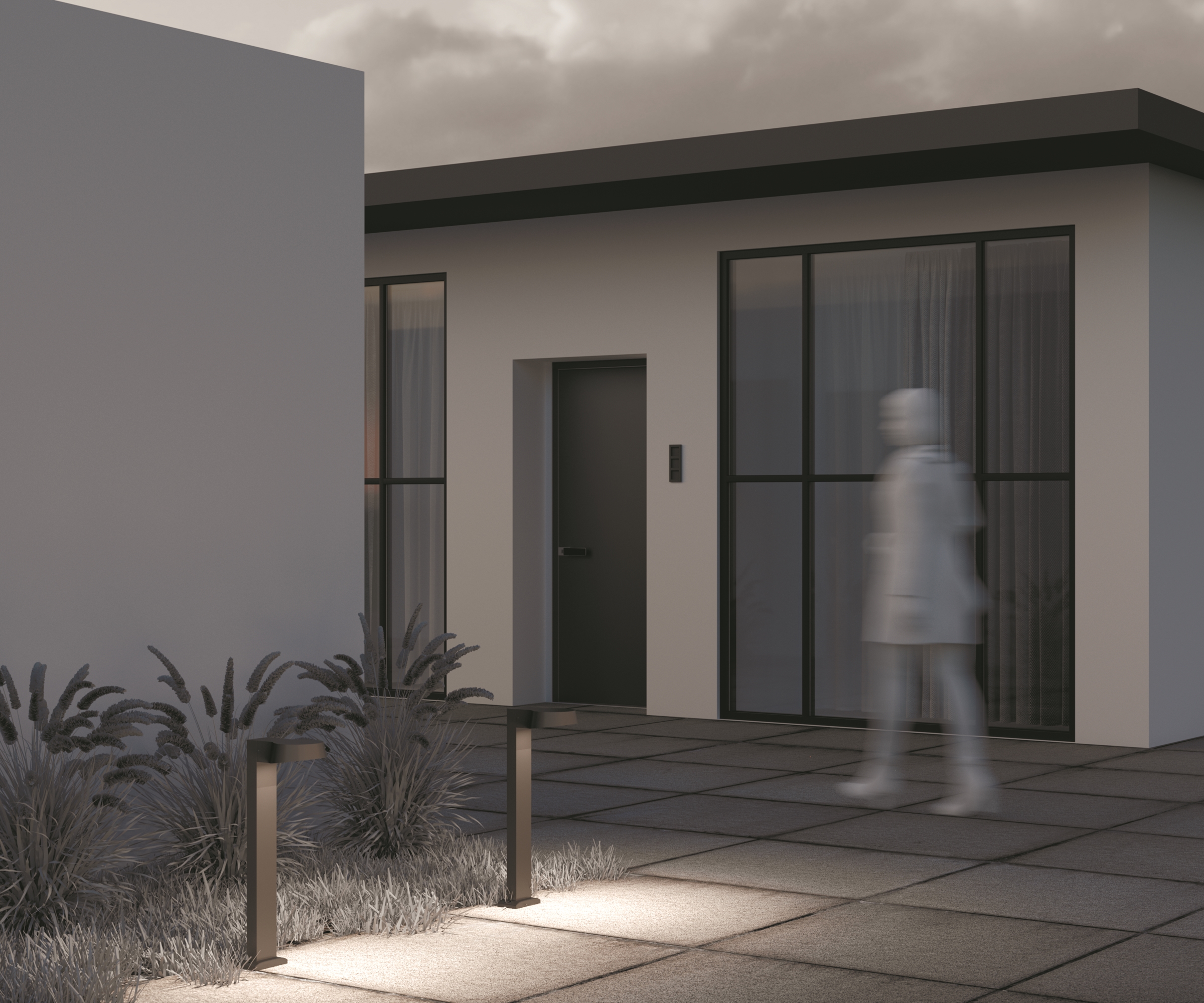 картинка Ландшафтный светильник Outdoor O443FL-L12GF3K