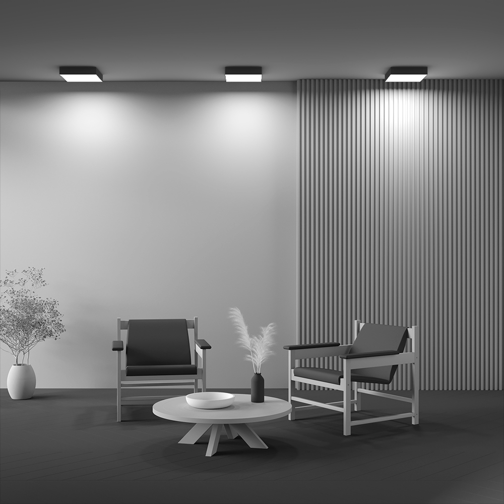 картинка Потолочный светильник Technical C032CL-36W3K-SQ-B