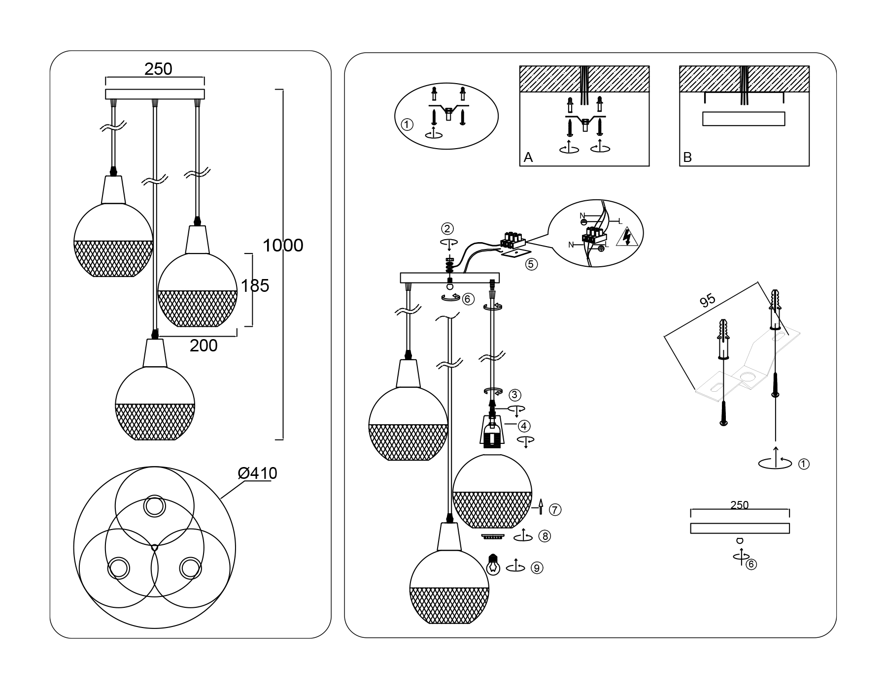картинка Светильник подвесной